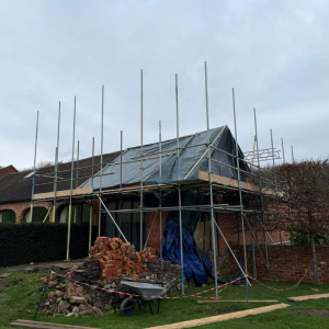 Commercial scaffolding in somerset